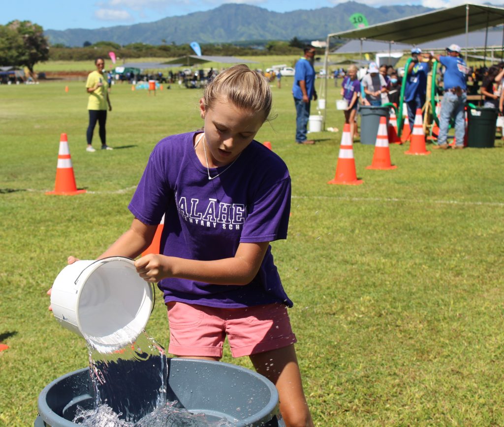 Fifth-Graders Enjoyed Make a Splash Water Education Festival in Līhuʻe